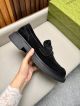 Gucci Man Black Calfskin Business Leather Shoes 042886 (6)_th.jpg